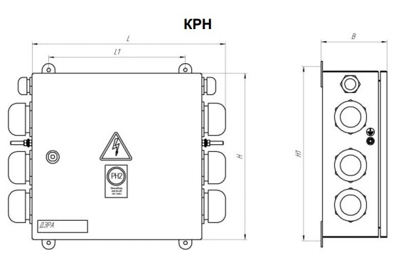 КРН коробки разветвительные