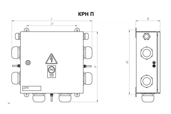 КРН коробки разветвительные