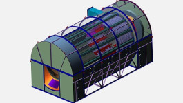 ДГБ-35х70 дробилка грохот барабанная