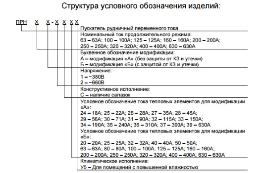 ПРН-А пускатель электромагнитный рудничный