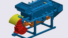 МОД-0,2М1 отсадочная диафрагмовая машина