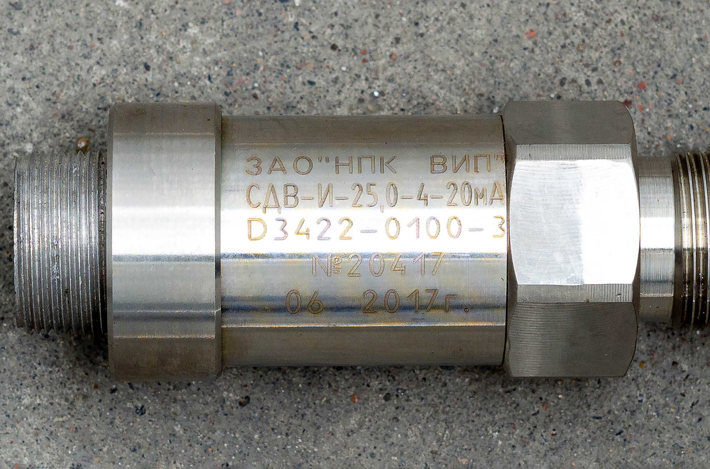 Преобразователь давления СДВ-И-6,00-4-20мА-D3422-0100-3