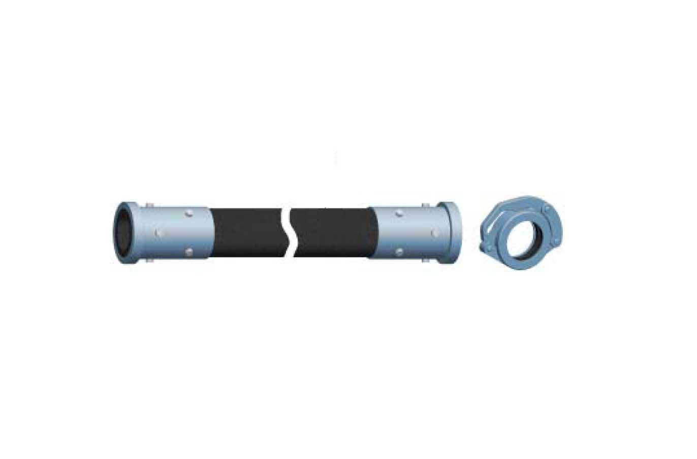 Подающий шланг DN38 20m 2 1/2" компл. 66335