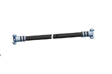 Шланг для воды Ø 19/29 в комплекте, 10 м, MK - MK 315398