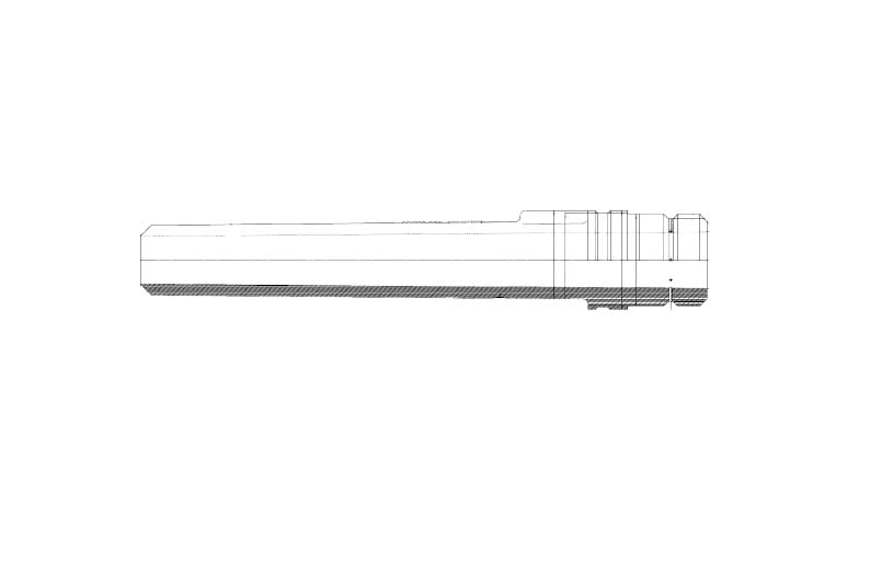 Сопло d 50(42)x500 фронт. старого образца  118759