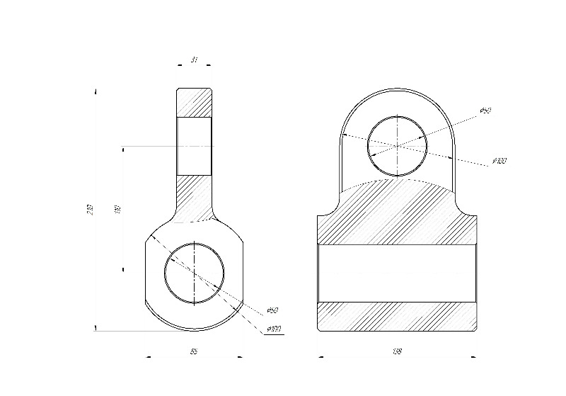 Проушина 041-55.04.1240