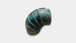 Колено, 8" 90 резиновое PS2754-52