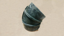 Колено, 8" 45 резиновое PS2754-63