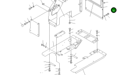 Крышка 103-B62-2440 Komatsu