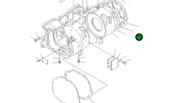 Крышка 101-Z61-1920 Komatsu
