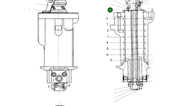 Крышка 03C313-1 Komatsu