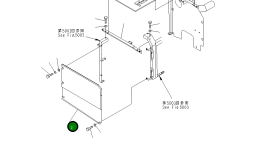 Крышка 8242-54-2712 Komatsu