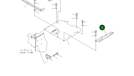 Крышка 104-54-53530 Komatsu