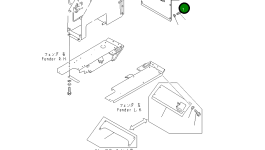Крышка 104-54-34172 Komatsu