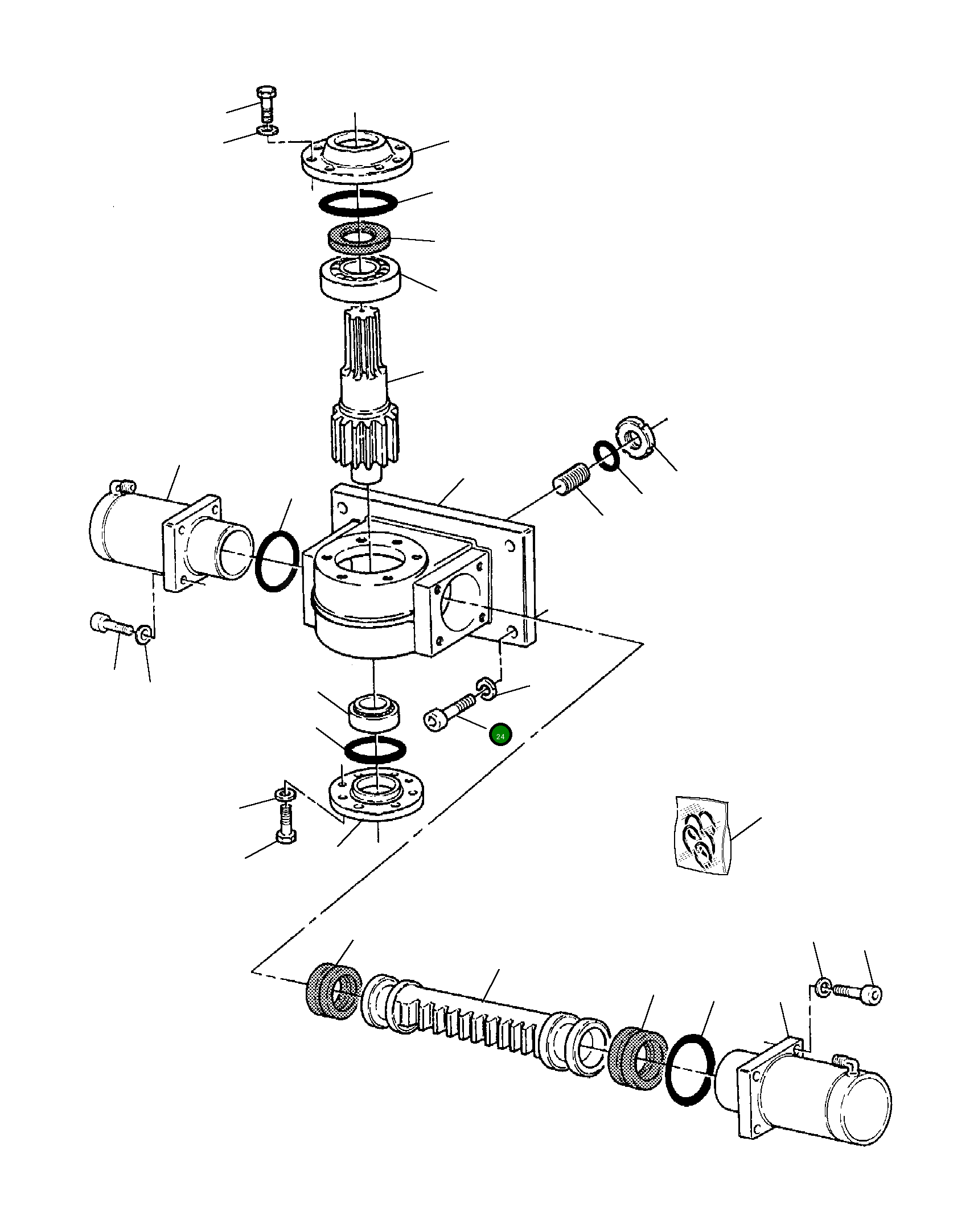 Болт 801014215 Komatsu