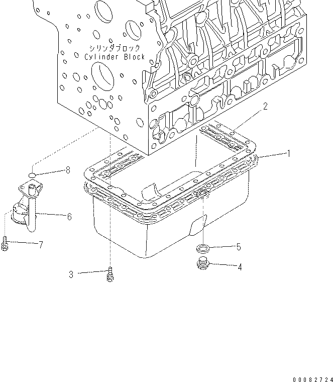 Болт KT1G861-9101-0  Komatsu