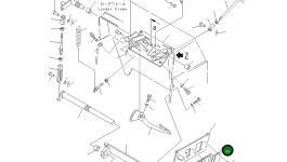 Крышка 103-B62-1310 Komatsu