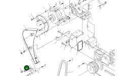 Болт 01026-A1255 Komatsu