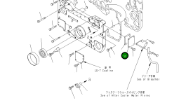 Крышка 6215-71-3711 Komatsu