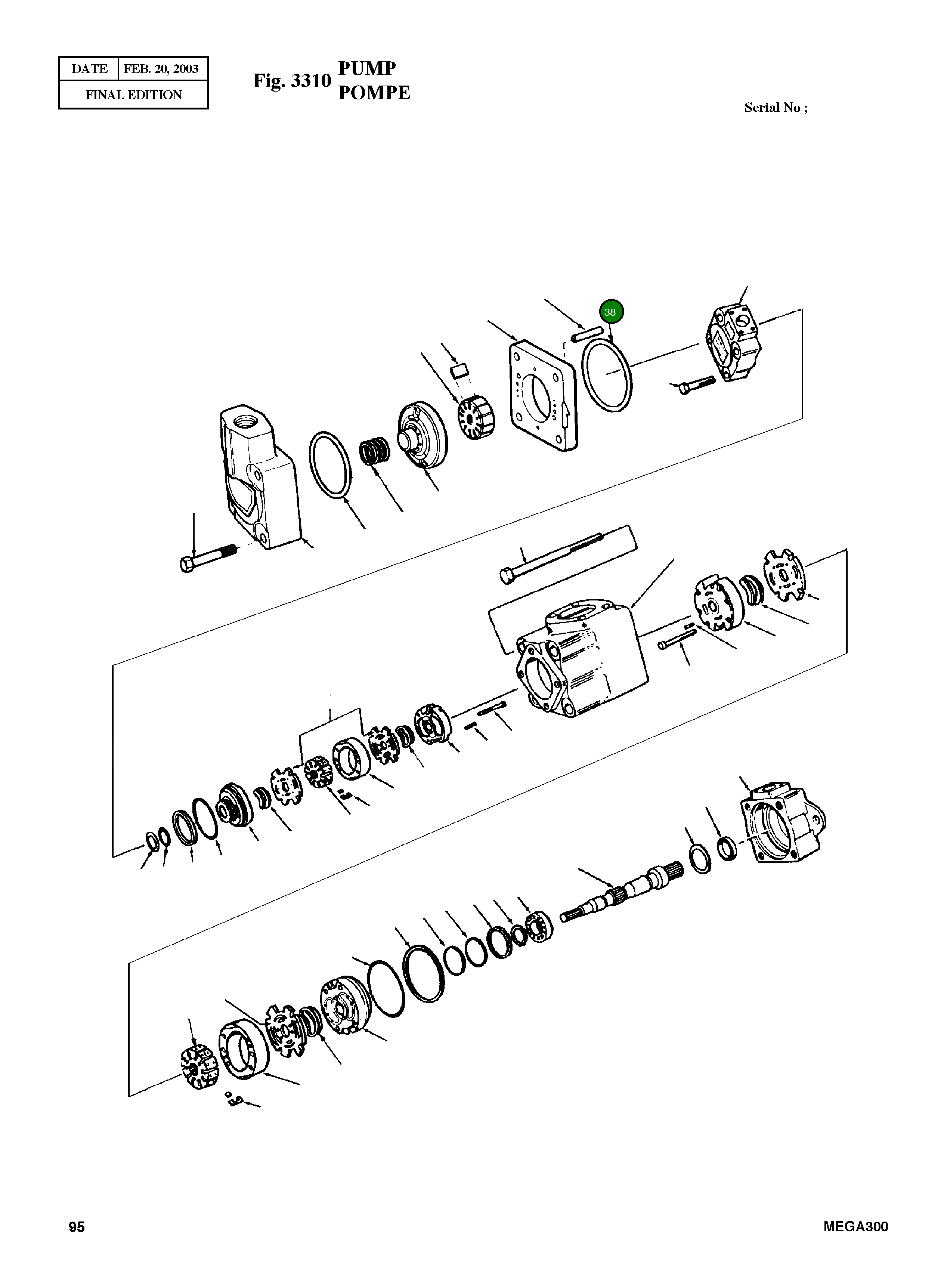 Кольцо уплотнительное (O-Ring) 199823  Komatsu