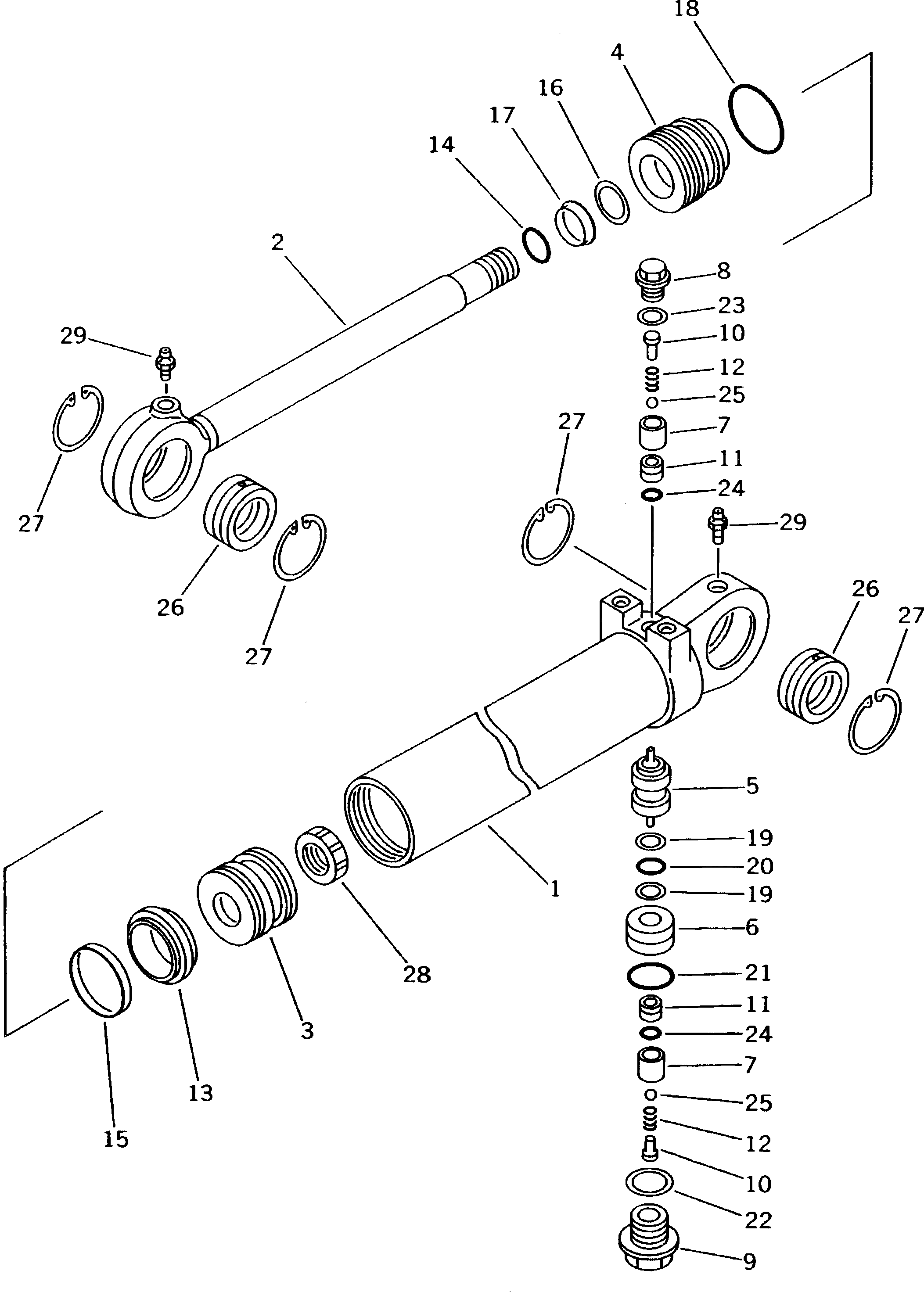 Кольцо 20G-61-K1330 Komatsu