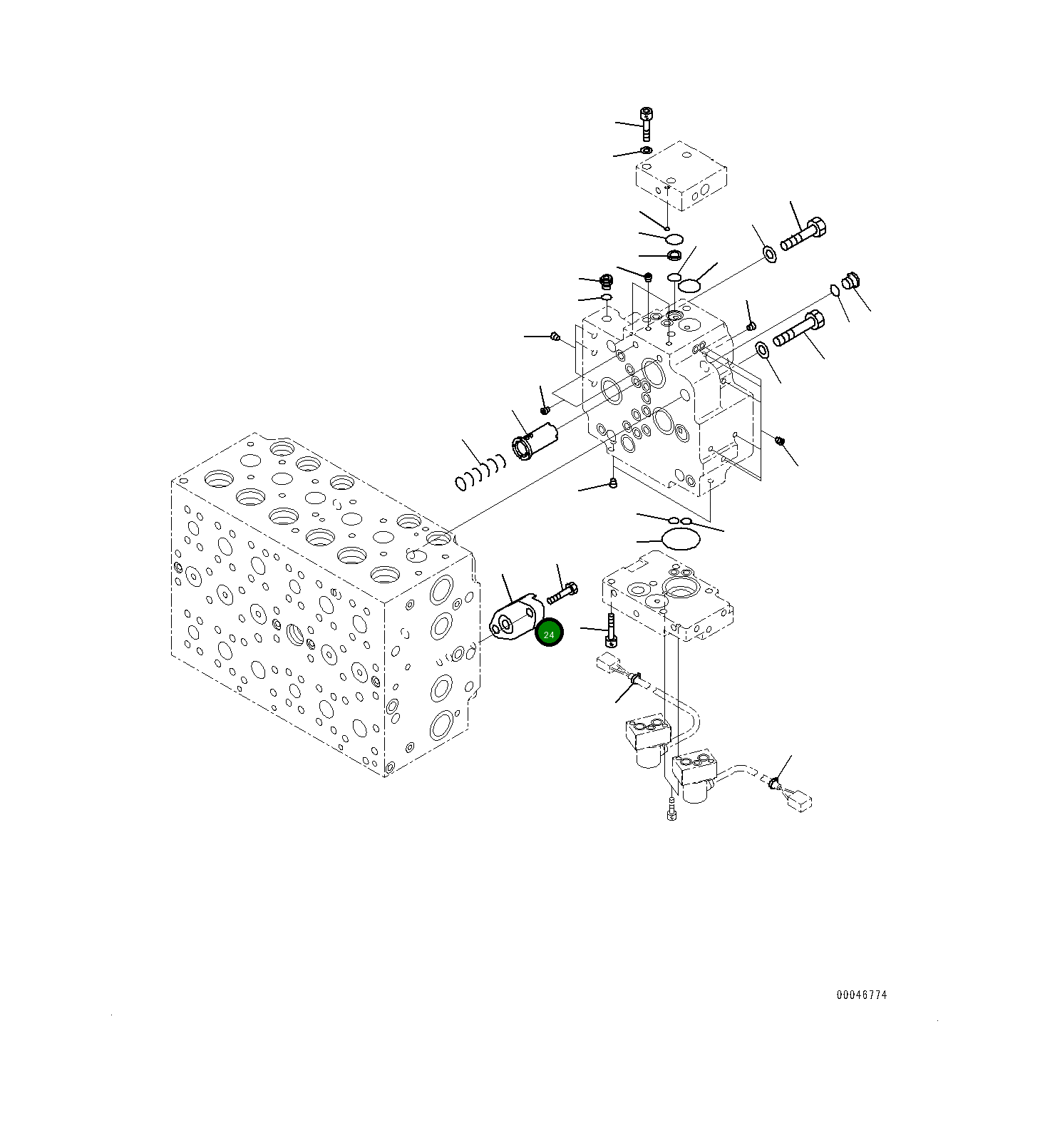 Болт 0101061030 Komatsu