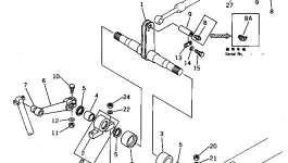 Вал 238-71-13110 Komatsu