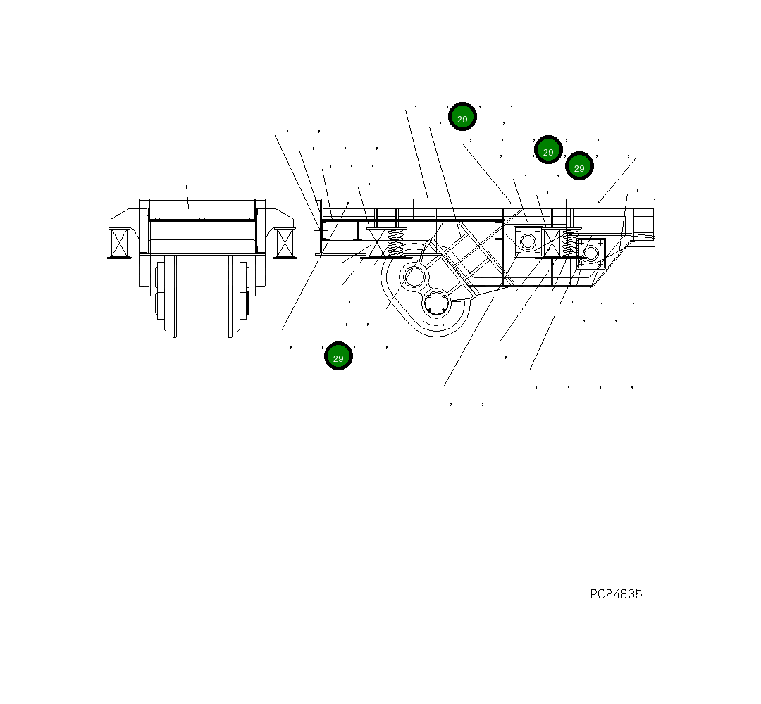 Болт KNKFF21292  Komatsu