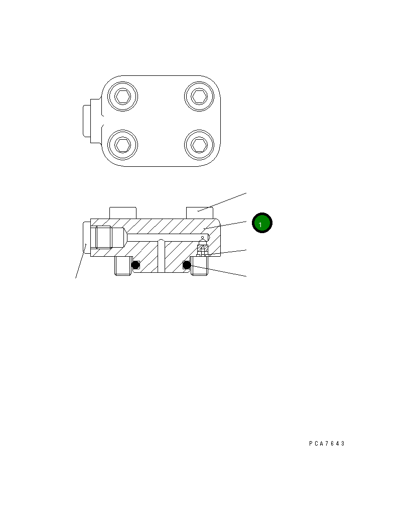 Крышка 20G-60-K2770 Komatsu