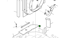 Крышка 3F4507613 Komatsu