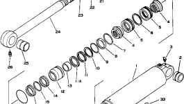 Кольцо уплотнительное (O-Ring) 381-876095-1 Komatsu