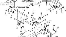 Трубка 205-62-71422 Komatsu