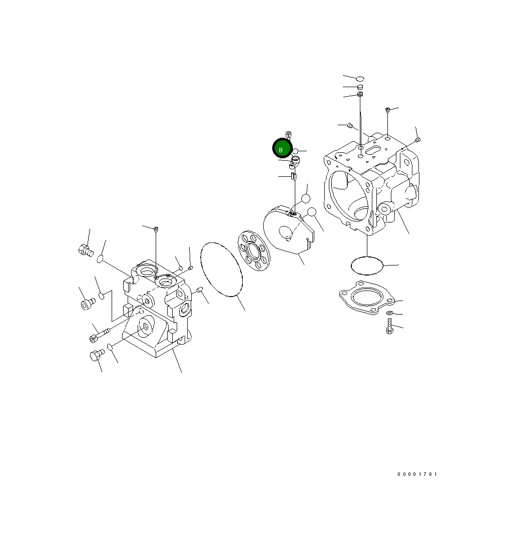 Болт 01252-60616 Komatsu