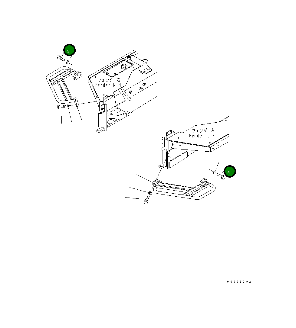 Болт 01010-71235 Komatsu