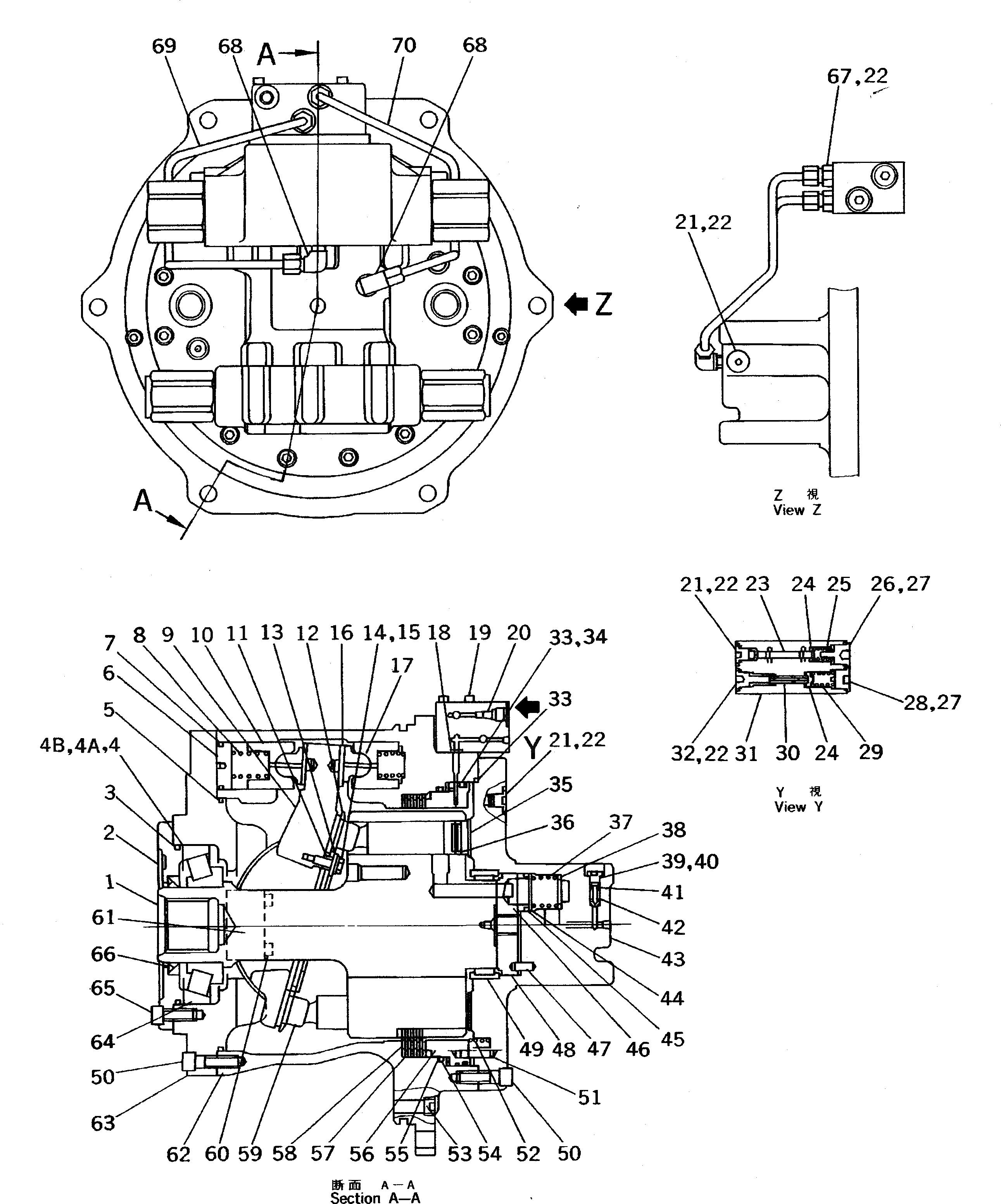 Кольцо уплотнительное (O-Ring) TM0200-148 Komatsu
