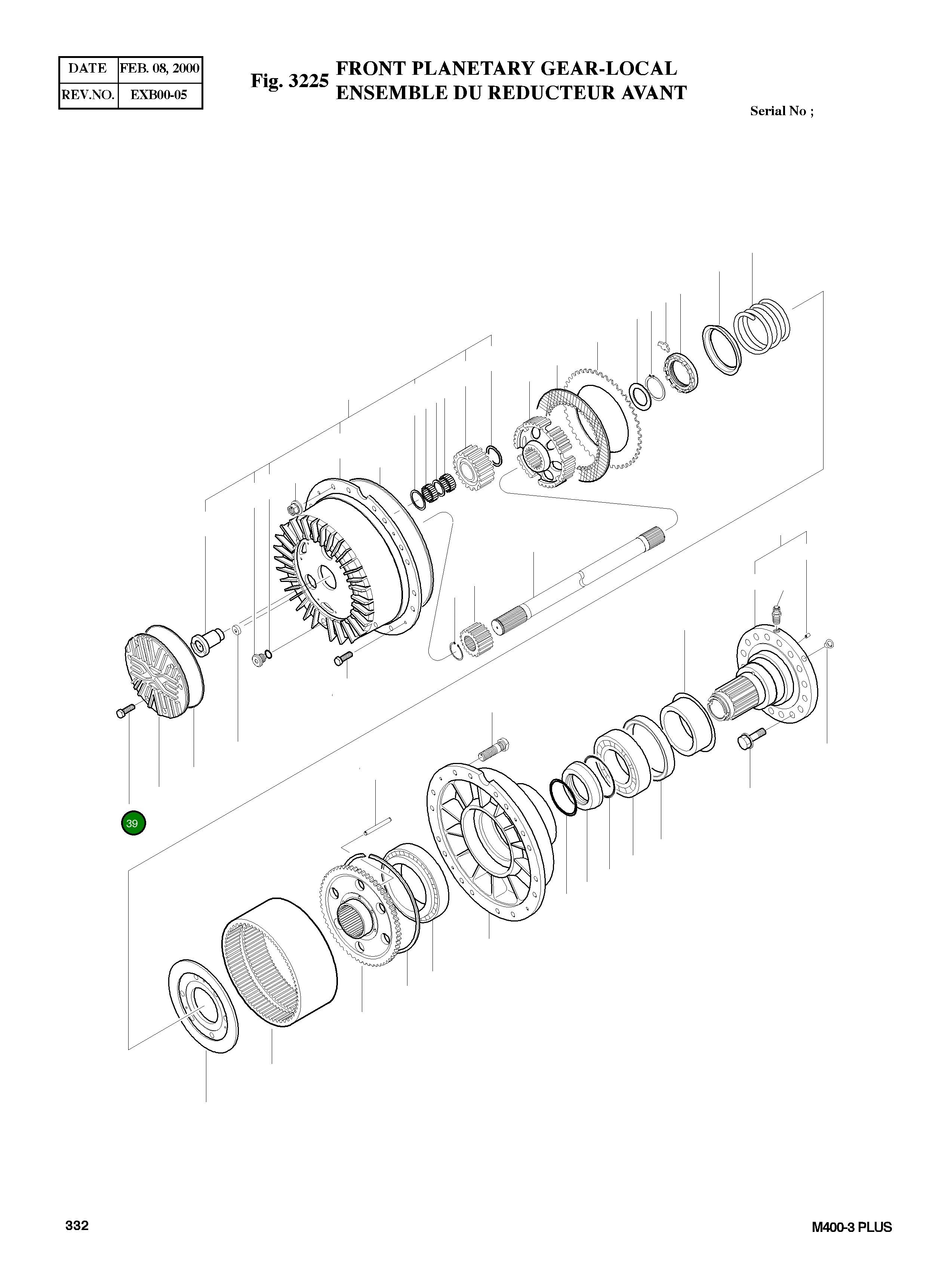 Болт 4120-7059 Komatsu