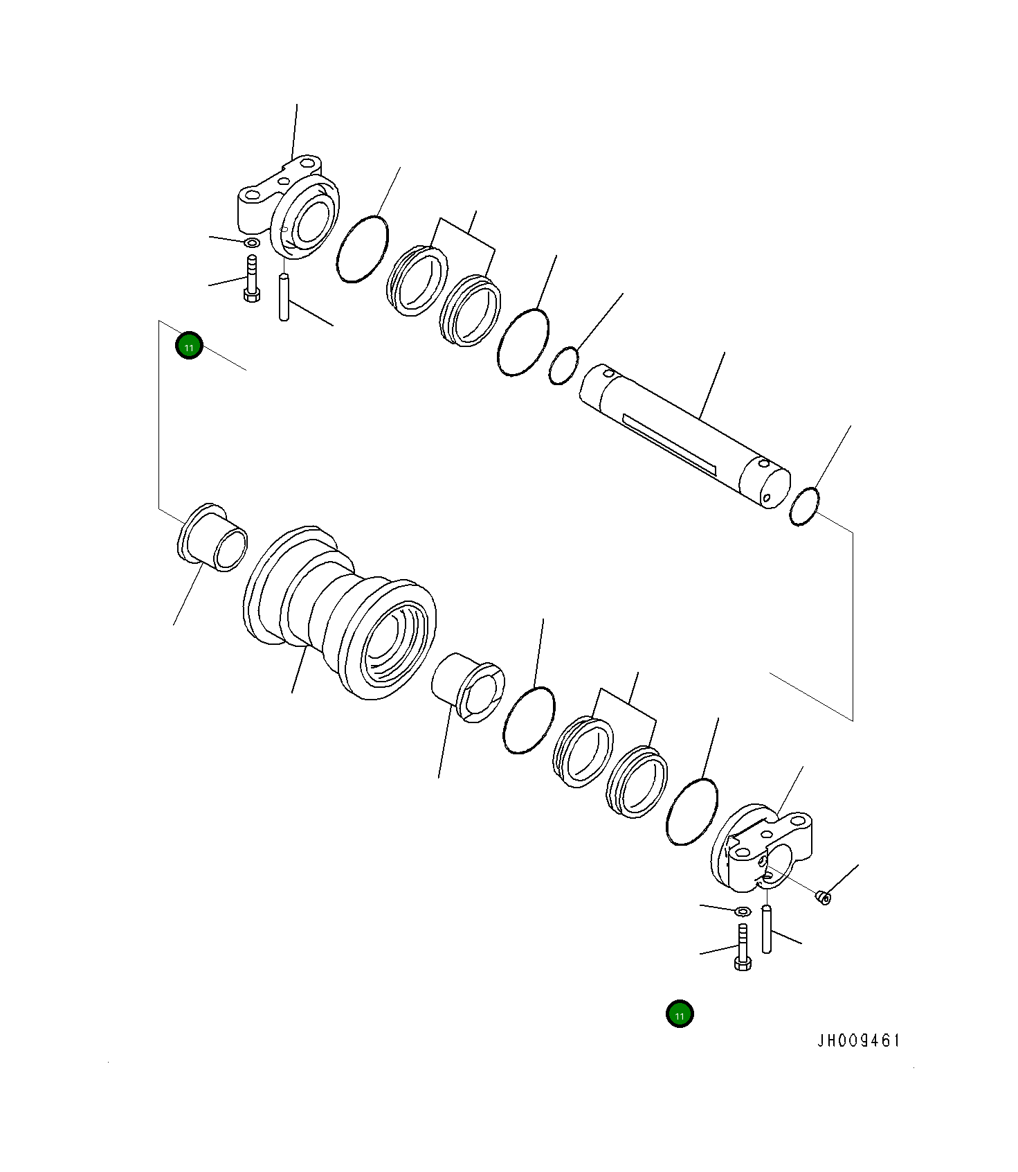 Болт 20Y3011340 Komatsu