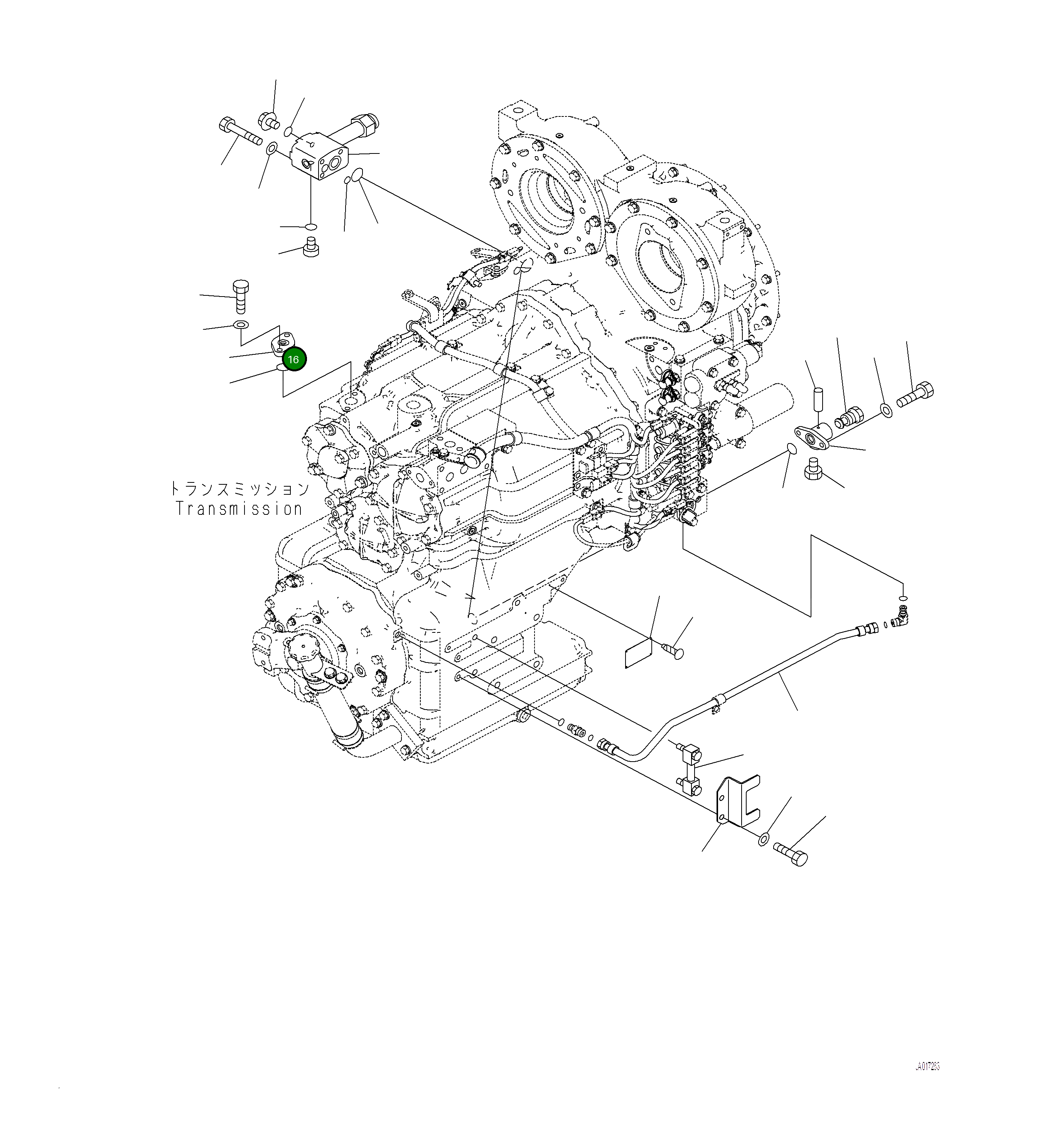 Крышка 714-07-58550 Komatsu