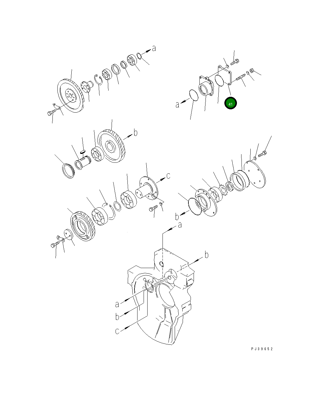 Крышка 6125-21-4920 Komatsu