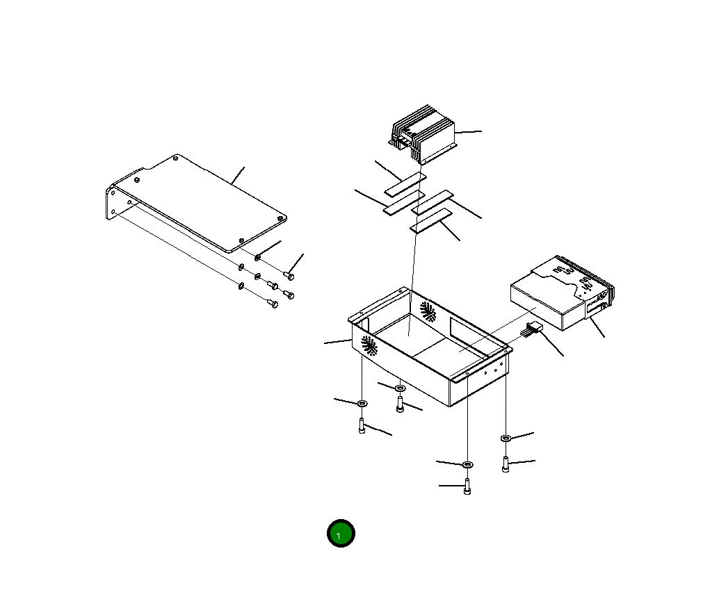Крышка 20Y-973-B610 Komatsu