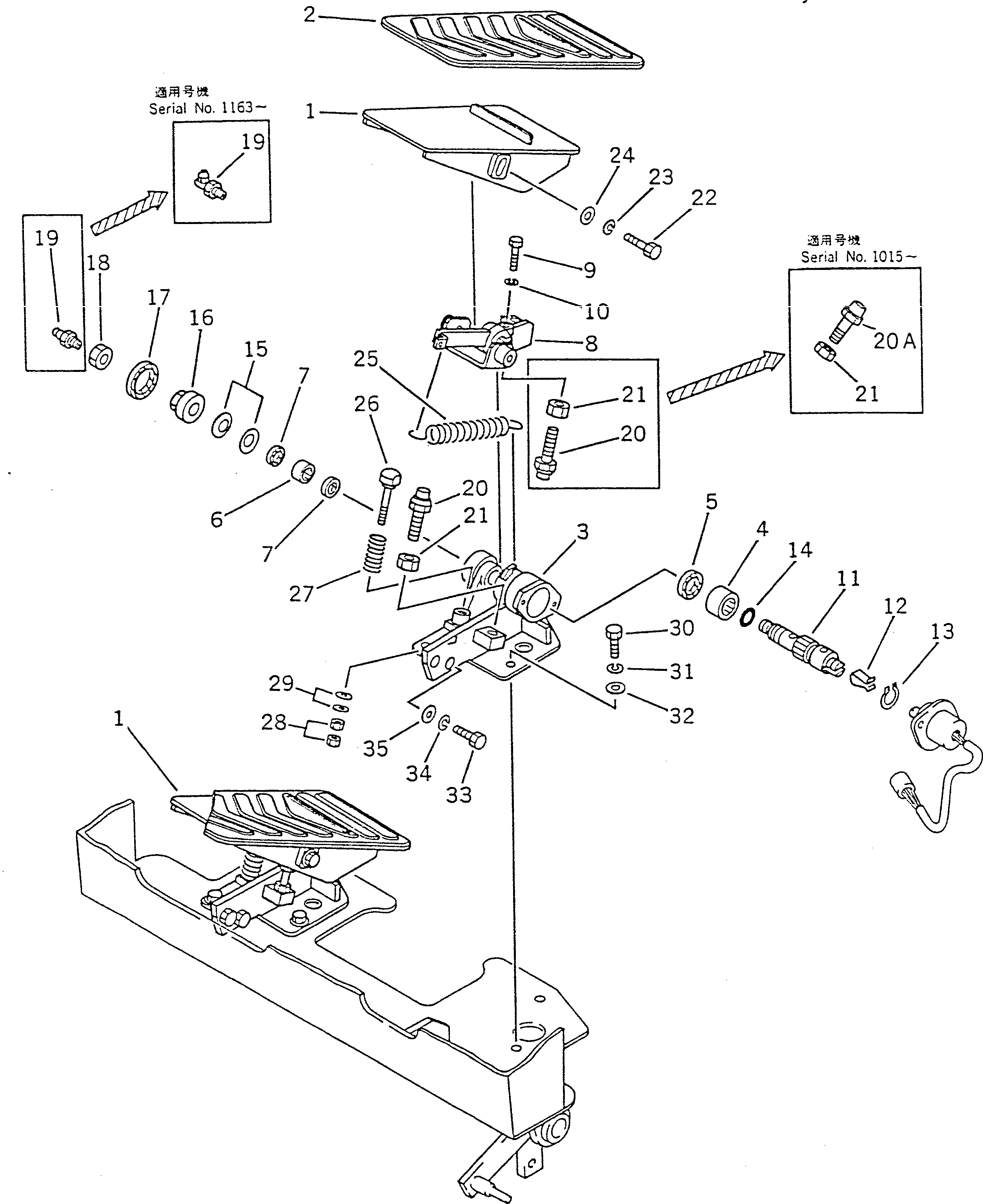Болт 142-43-11730  Komatsu