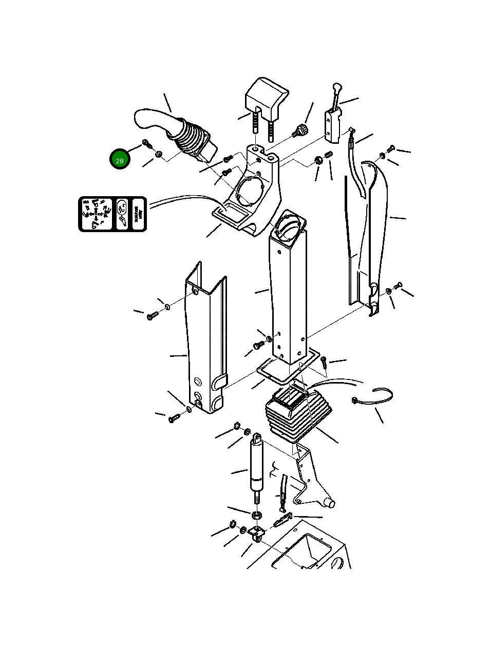 Болт 801104078 Komatsu