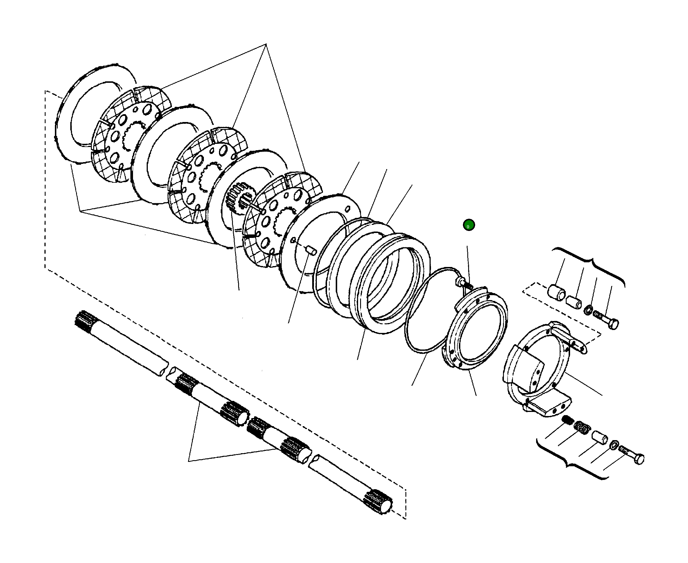 Кольцо уплотнительное (O-Ring) CA0133759 Komatsu