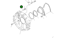 Кольцо уплотнительное (O-Ring) 6732-21-4161 Komatsu