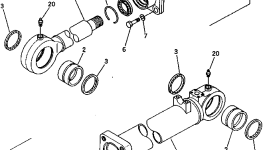 Головка 707-27-16140 Komatsu