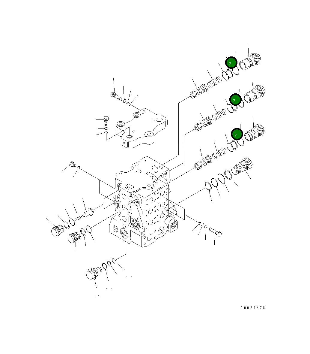 Кольцо 723-63-31860 Komatsu