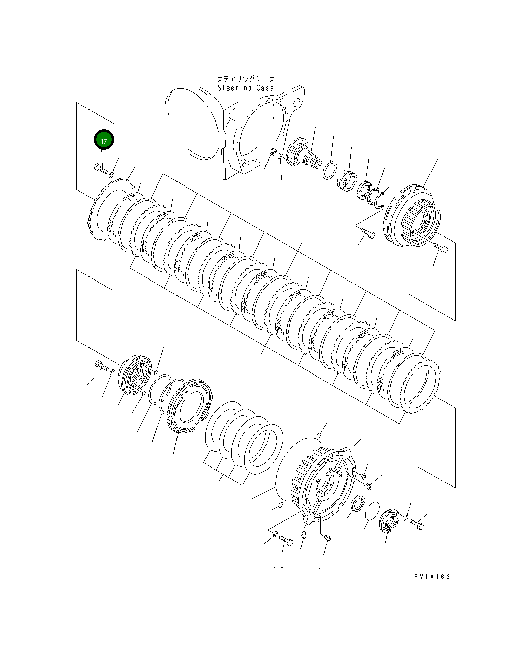 Болт 01016-51665 Komatsu