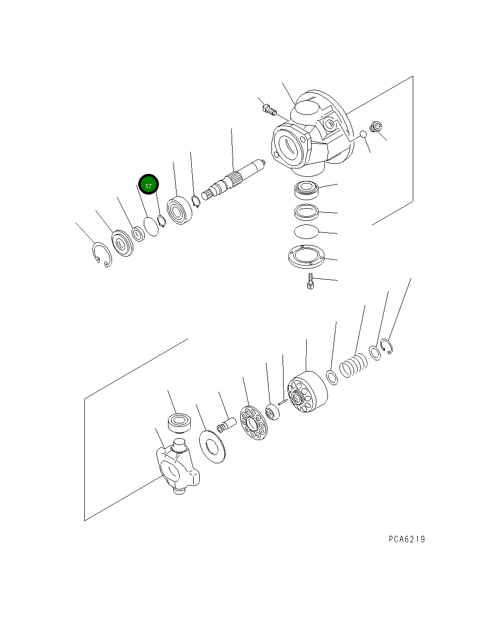 Кольцо уплотнительное (O-Ring) UC1300281007 Komatsu