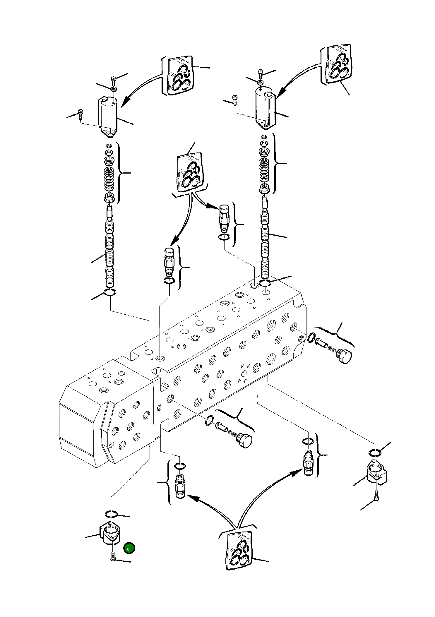 Крышка 21D-64-11230 Komatsu
