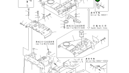 Крышка 19M-54-15720 Komatsu